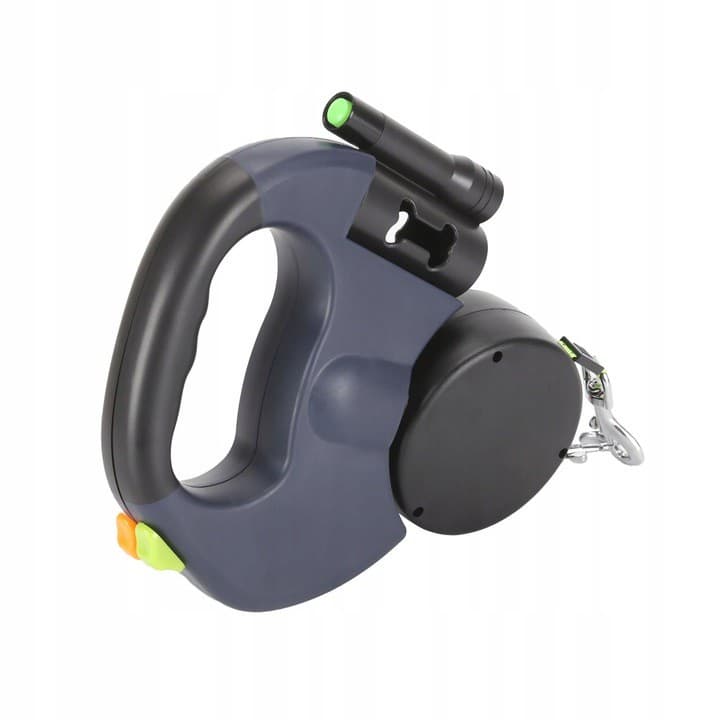 Podwójna smycz automatyczna+LED